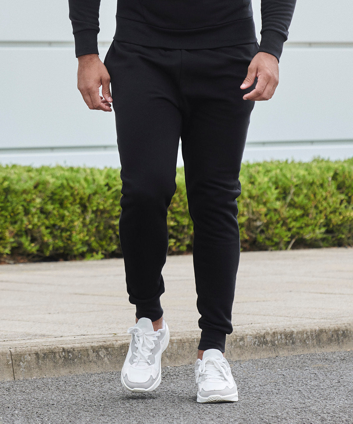 Black - Unisex athleisure joggers - GarmentEmbroidery