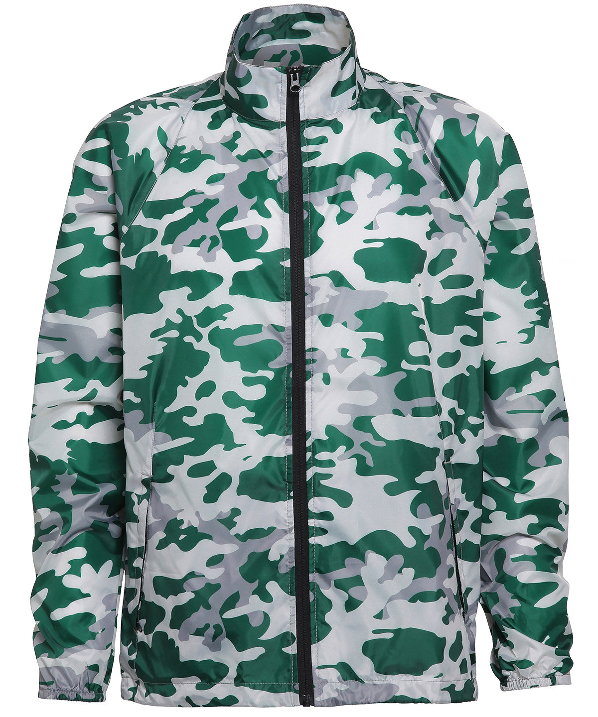 Contrast lightweight jacket