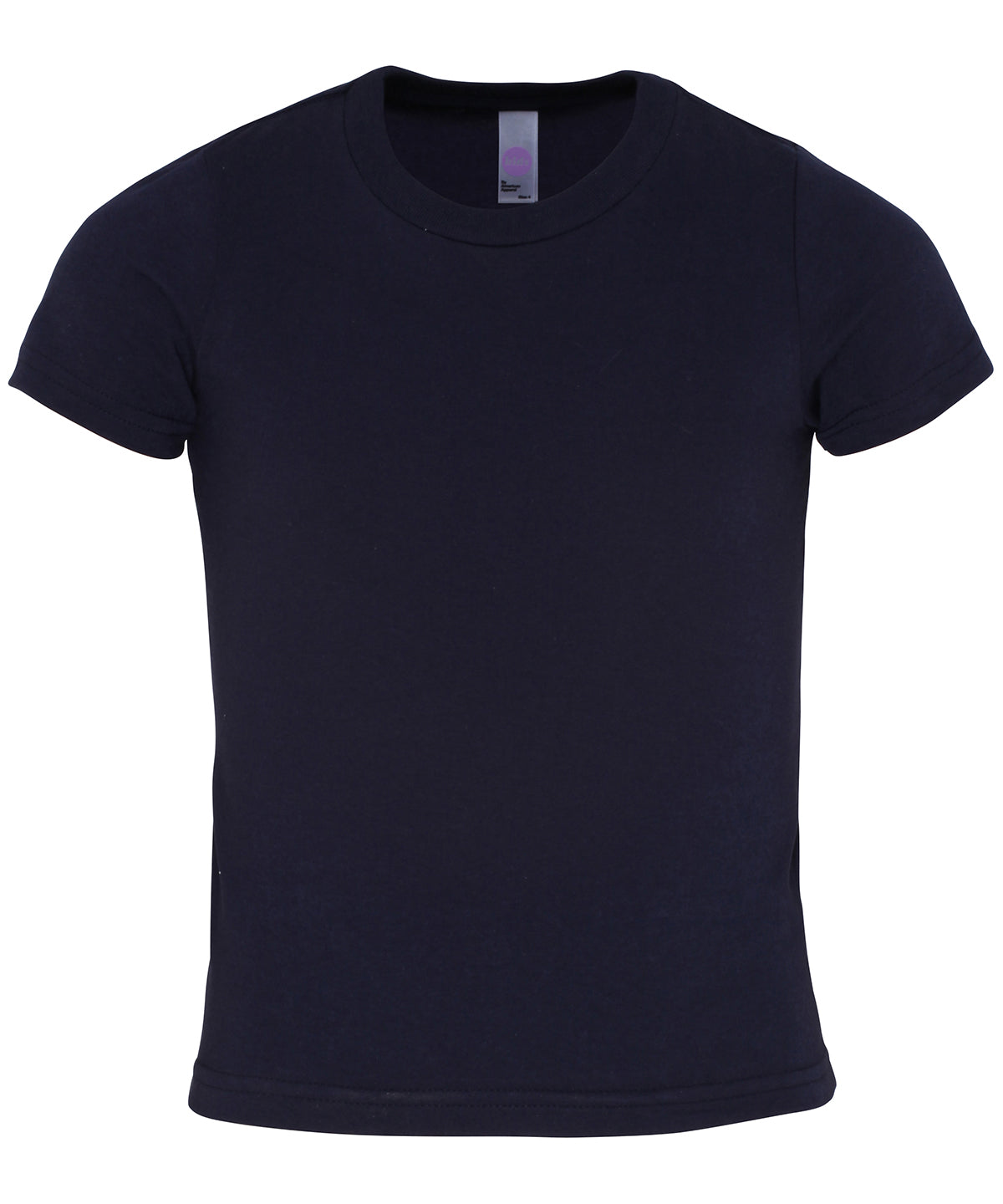 Navy - Kids fine Jersey short sleeve T (2105) - GarmentEmbroidery