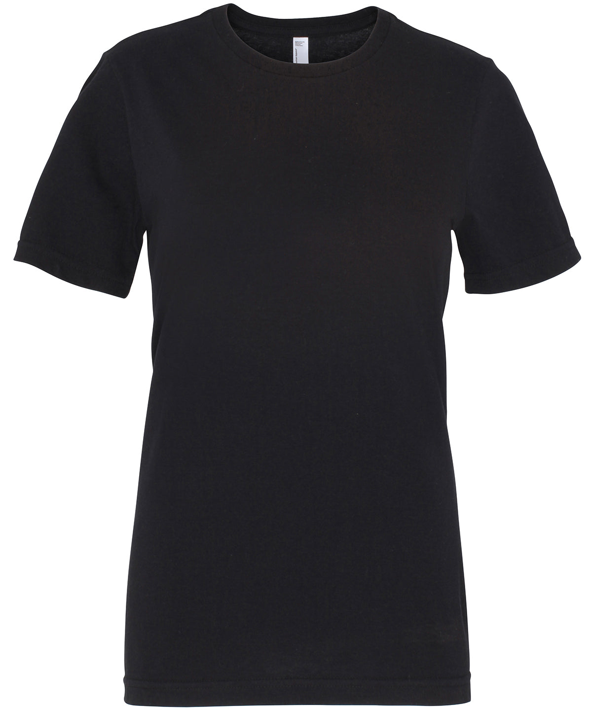 Black - Women's fine Jersey classic tee (23215) - GarmentEmbroidery