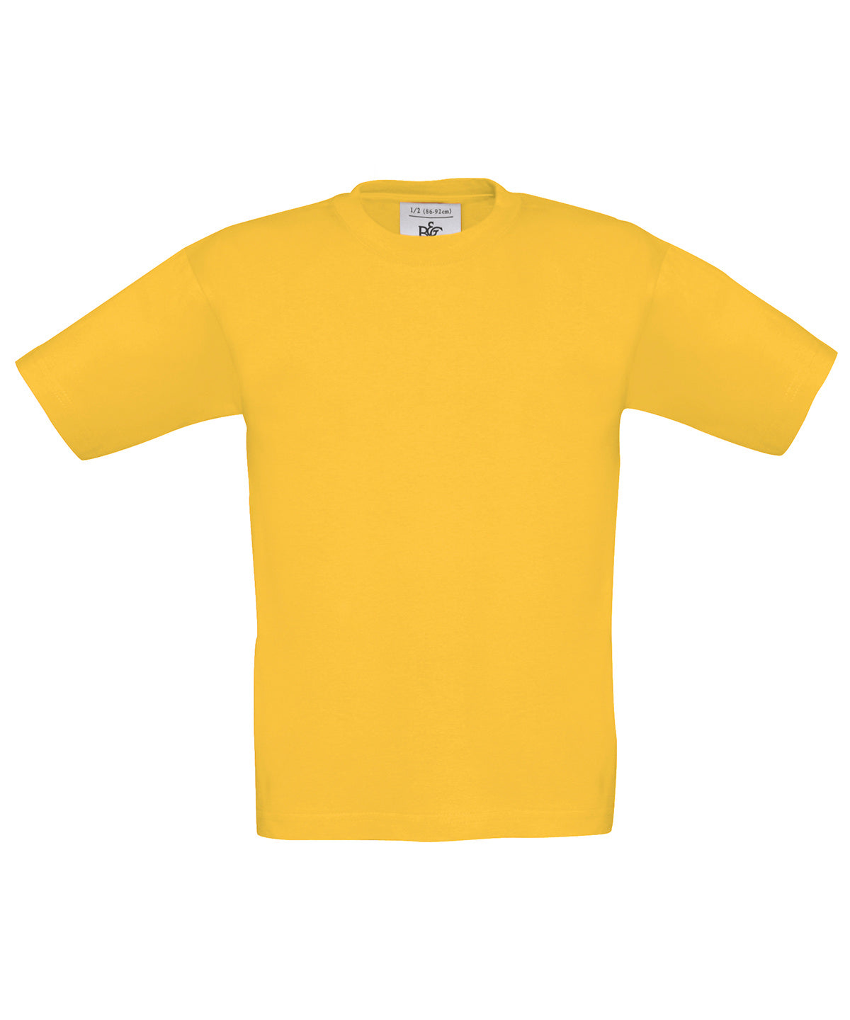 Gold - B&C Exact 190 /kids - GarmentEmbroidery