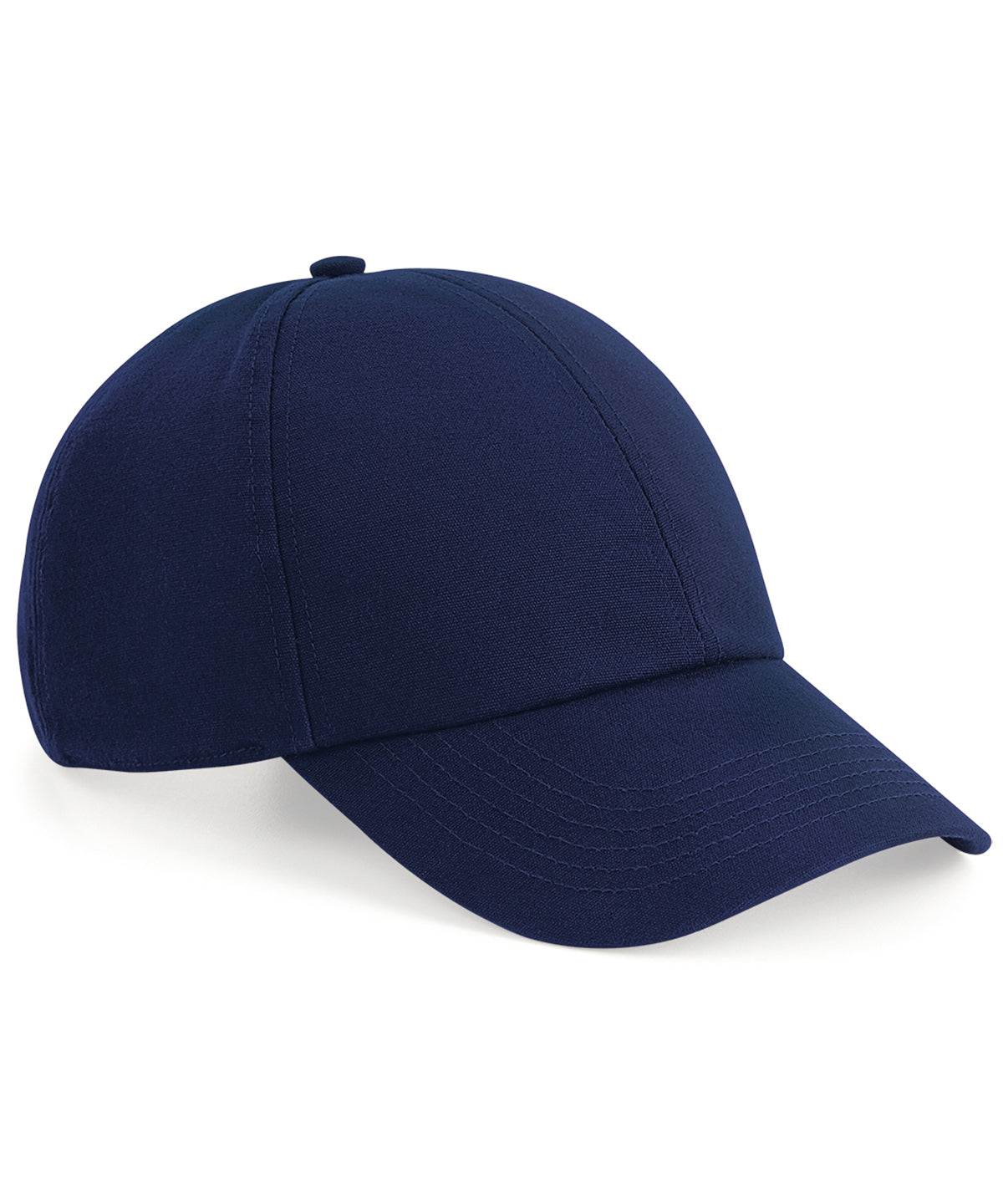 Oxford Navy - Organic cotton 6-panel cap - GarmentEmbroidery