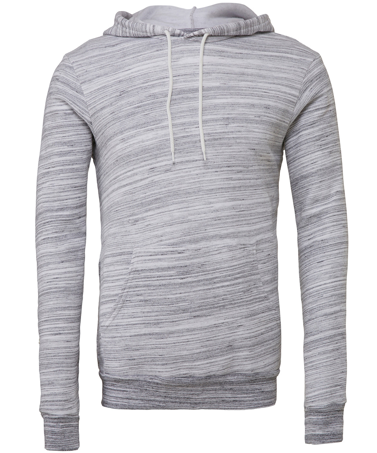 Light Grey Marble Fleece - Unisex polycotton fleece pullover hoodie - GarmentEmbroidery