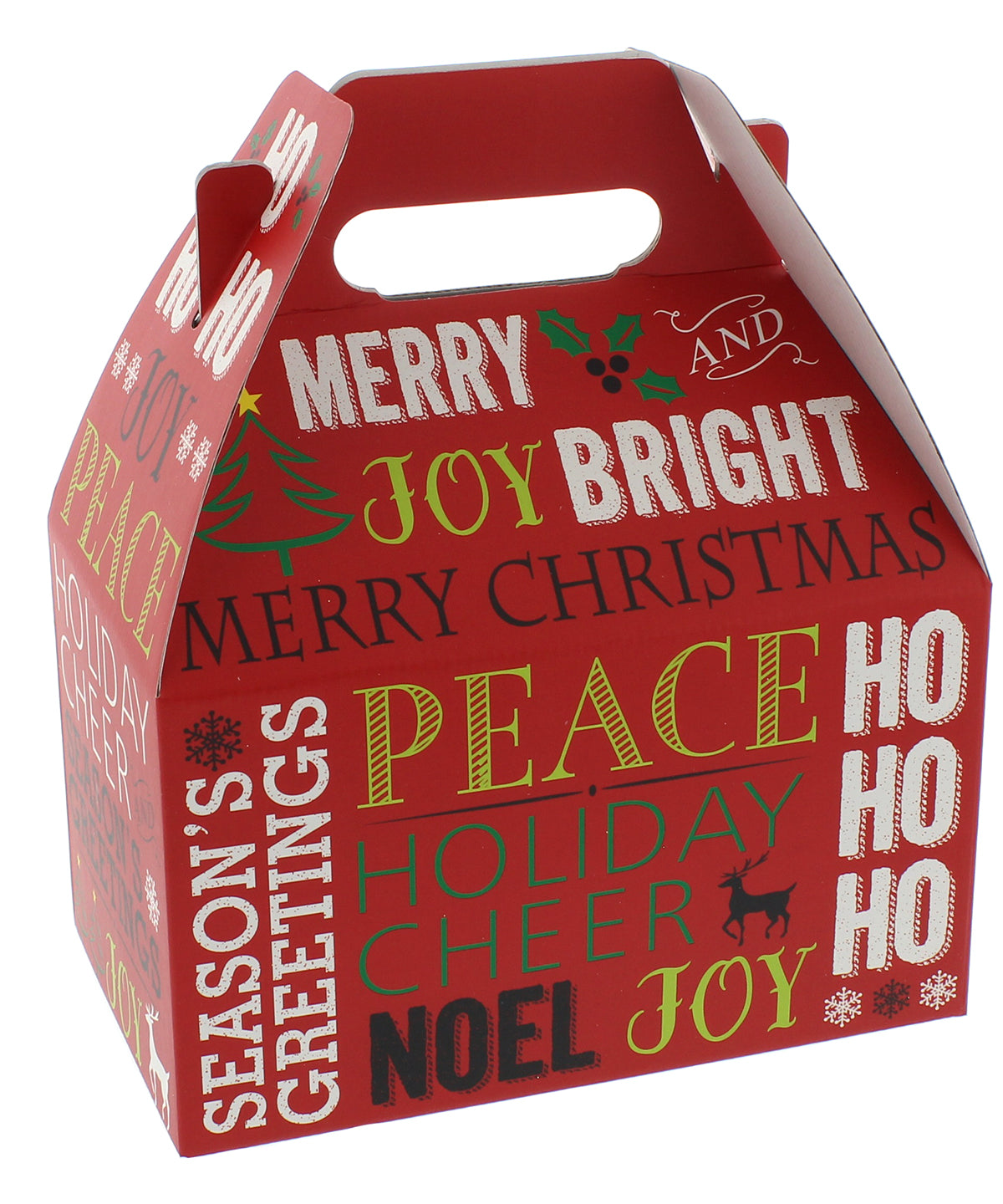 Red - Wording carry box - GarmentEmbroidery