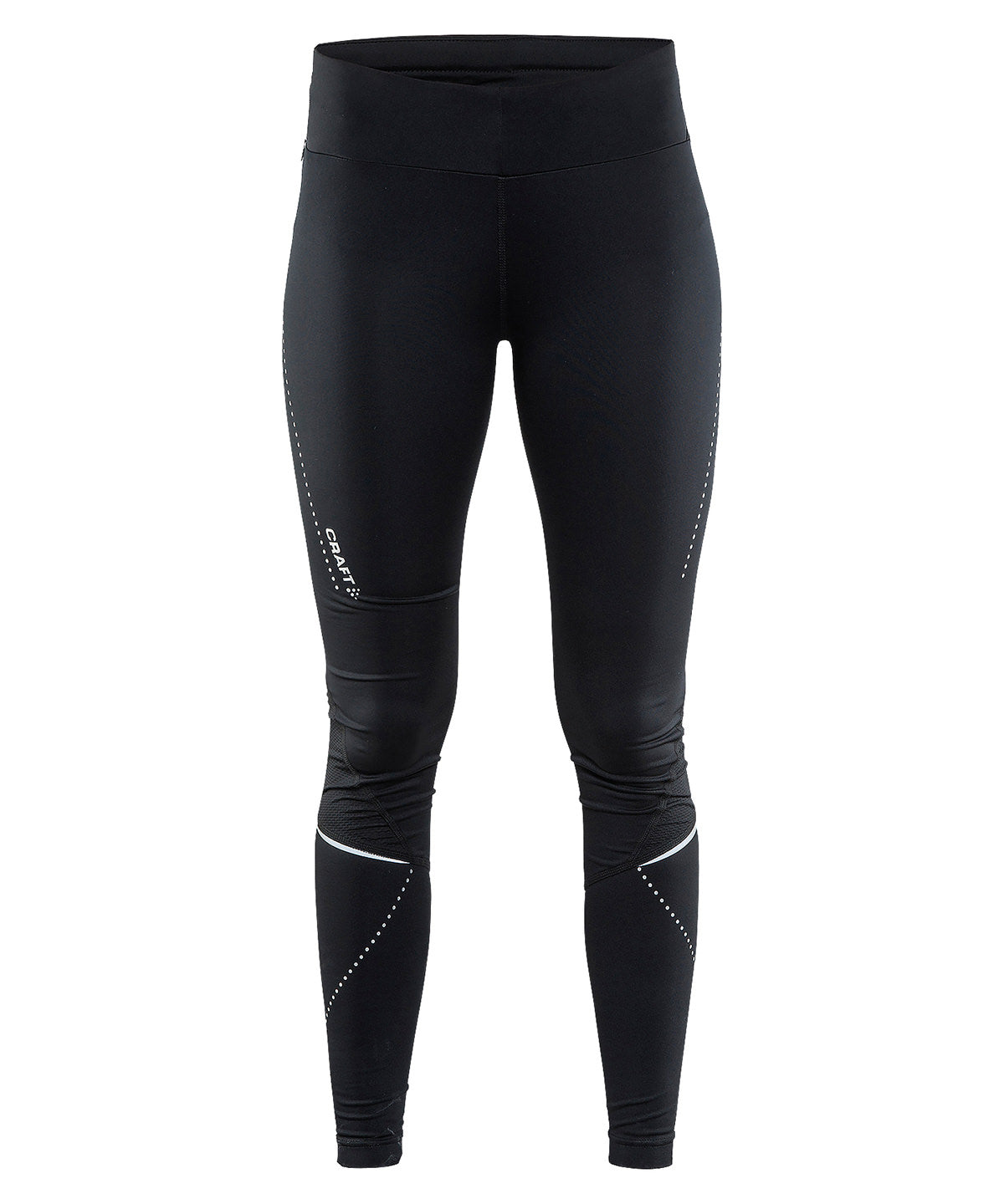 Black - Women's essential tights - GarmentEmbroidery