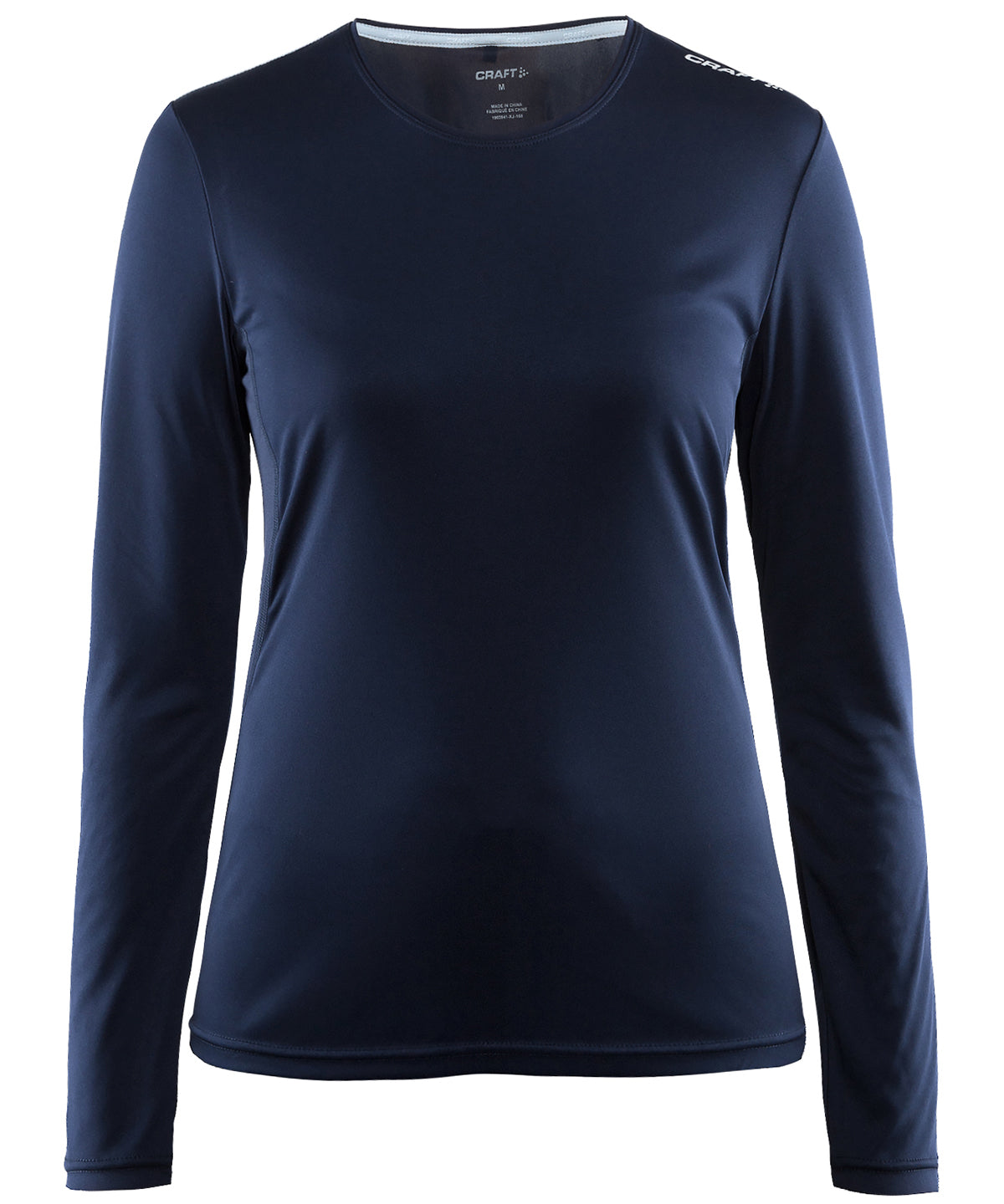 Black - Women's mind long sleeve tee - GarmentEmbroidery