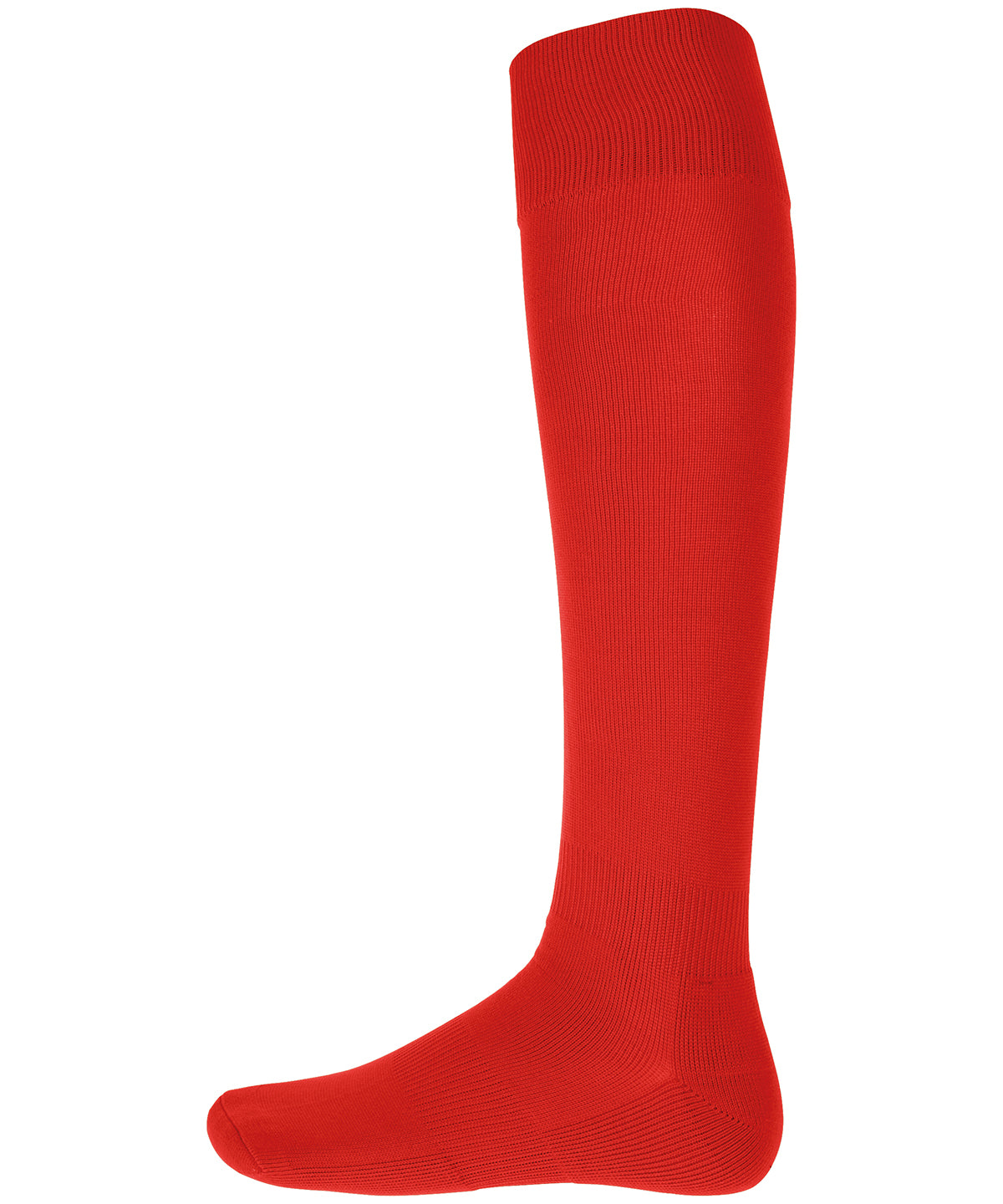 Red - Plain sports socks - GarmentEmbroidery
