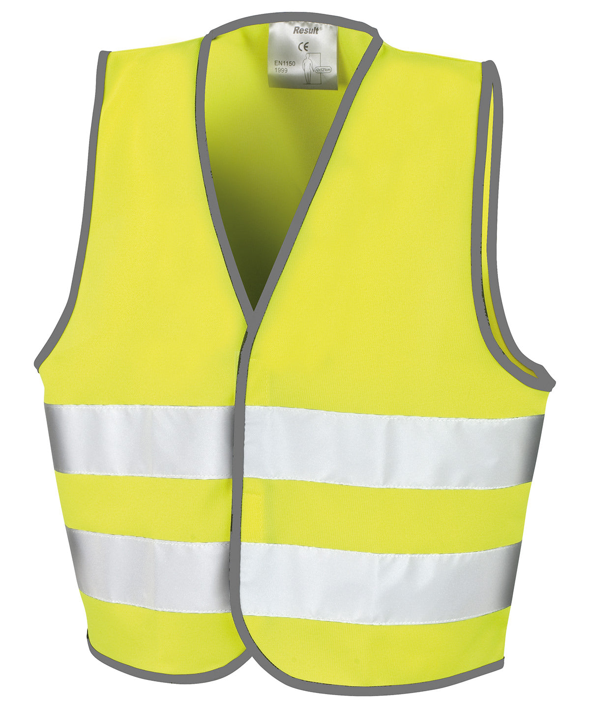 Fluorescent Yellow - Core junior safety vest - GarmentEmbroidery