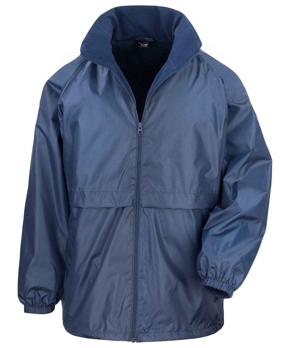 Navy - Core microfleece lined jacket - GarmentEmbroidery