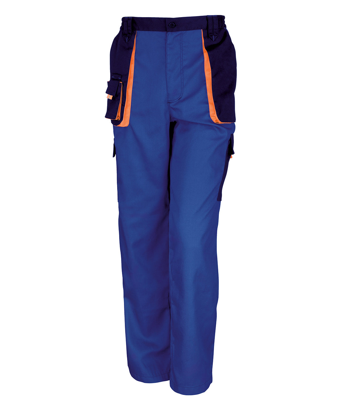 Royal/Navy/Orange - Work-Guard lite trousers - GarmentEmbroidery