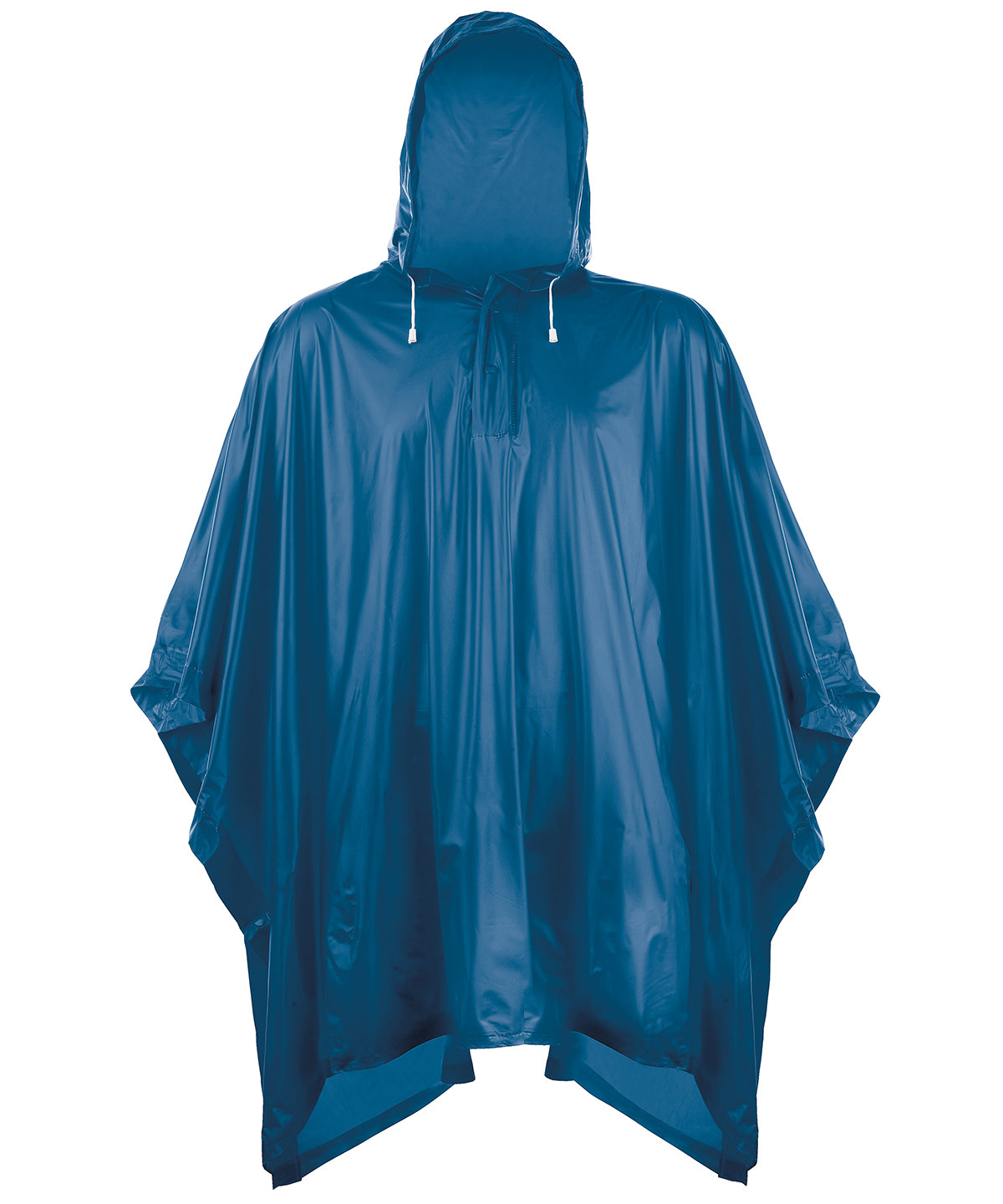 Navy - Plastic poncho - GarmentEmbroidery