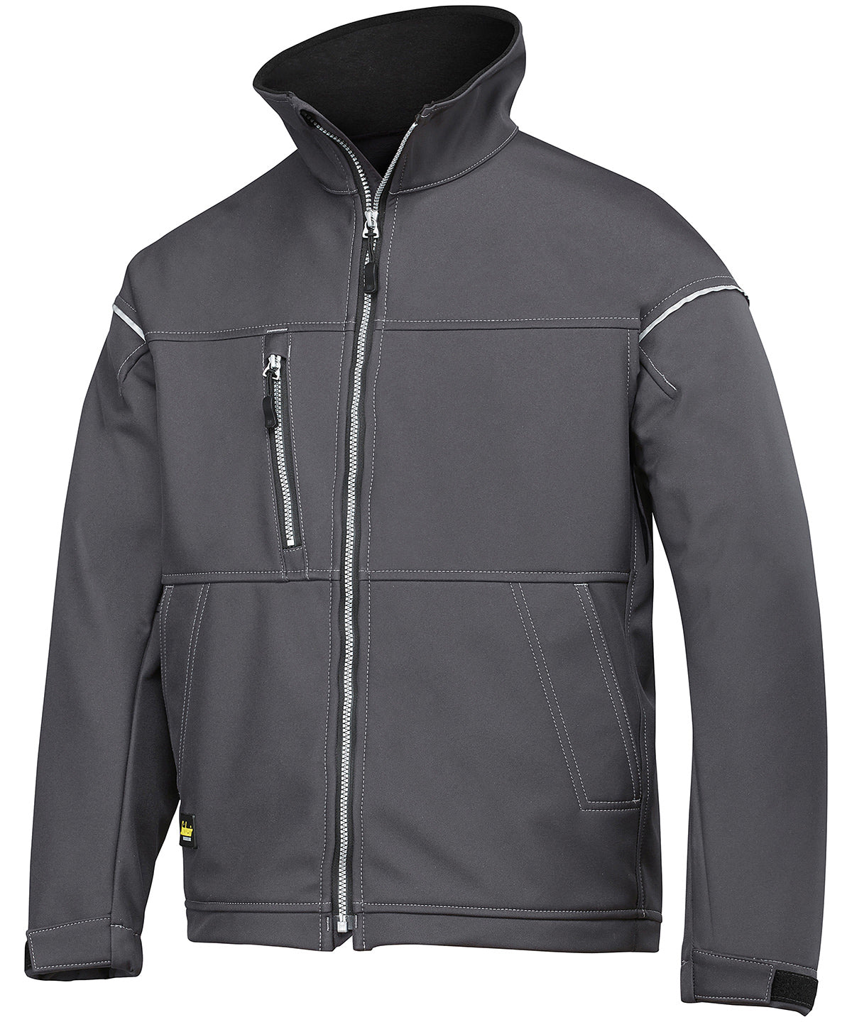 Steel Grey - Profiling soft shell jacket (1211) - GarmentEmbroidery
