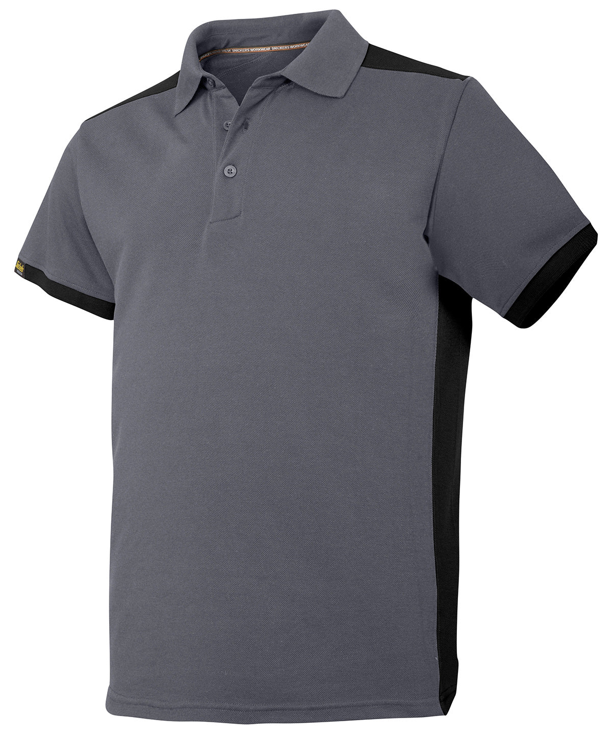 Steel Grey/Black - AllroundWork polo shirt (2715) - GarmentEmbroidery