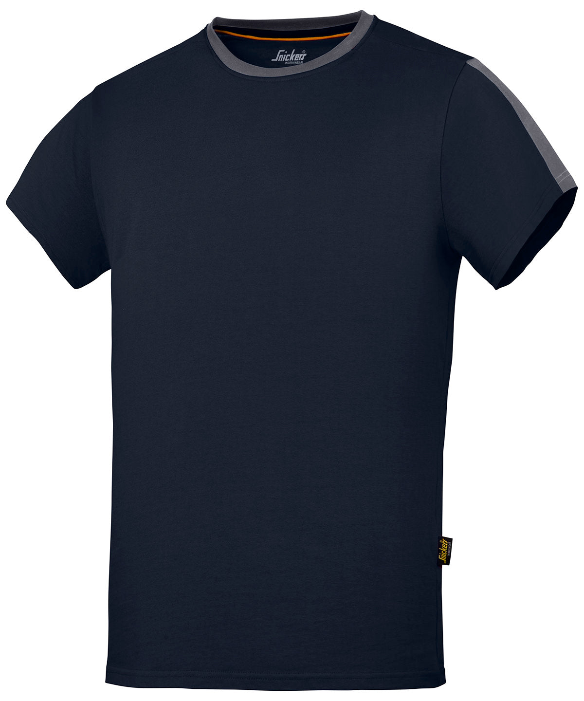 Navy/Steel Grey - AllroundWork t-shirt (2518) - GarmentEmbroidery