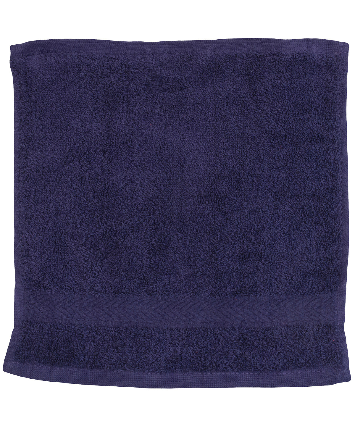 Navy - Luxury range face cloth - GarmentEmbroidery