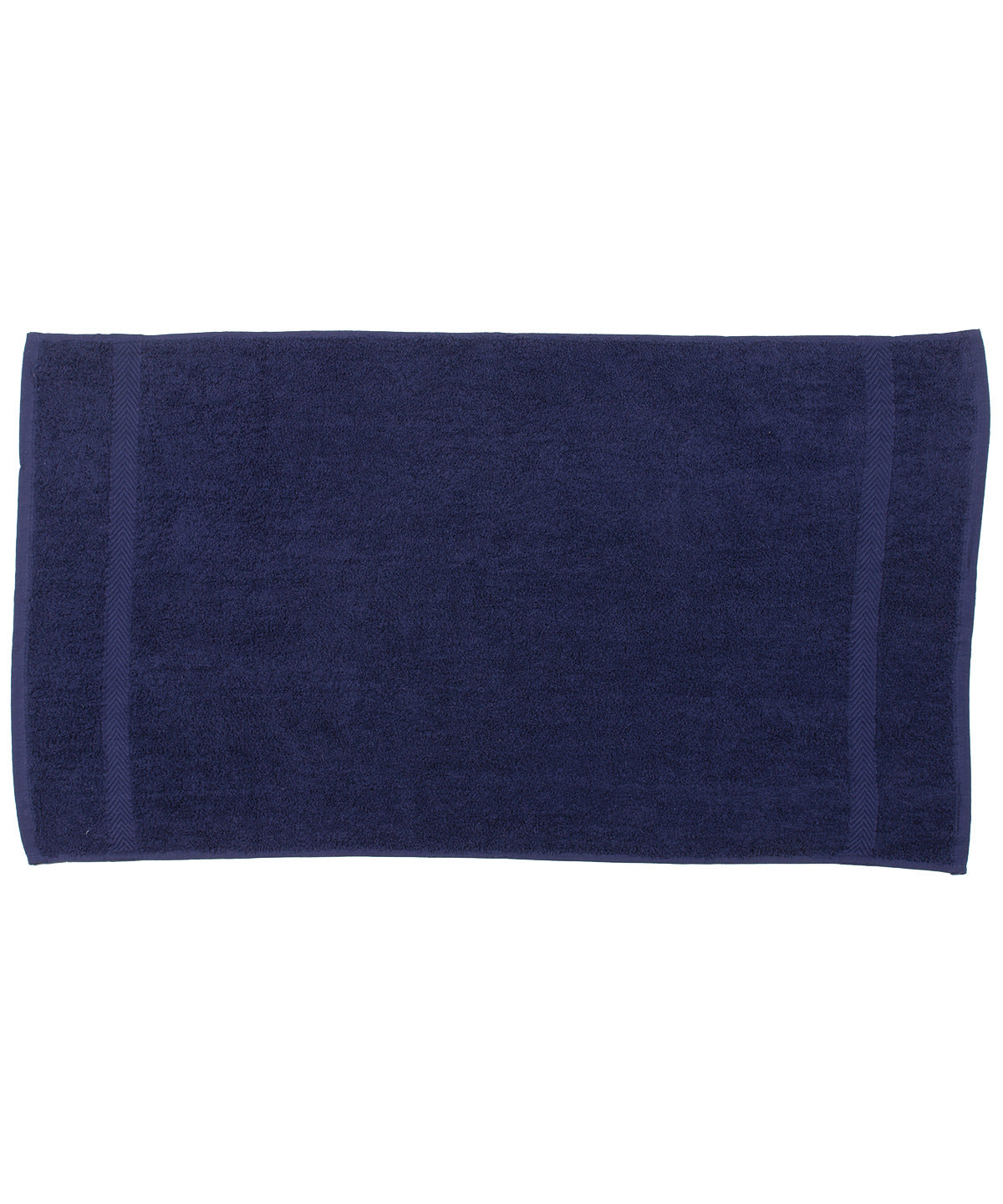 Navy - Luxury range hand towel - GarmentEmbroidery