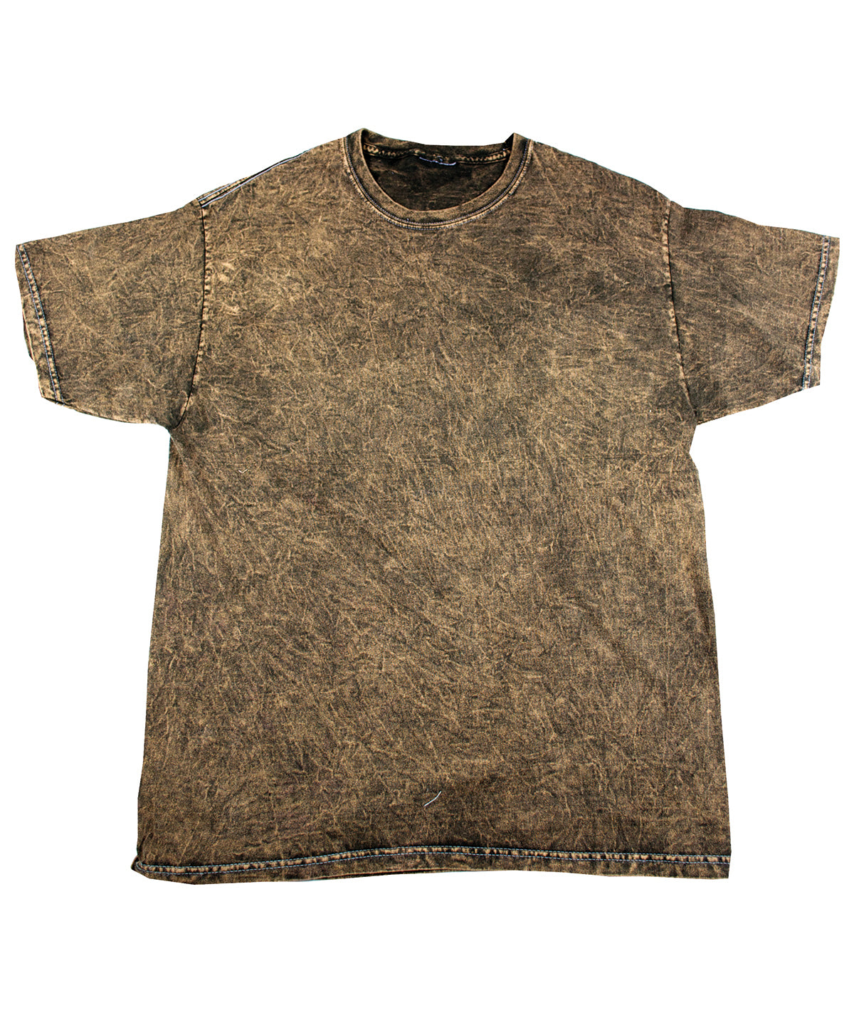 Brown - Mineral wash T - GarmentEmbroidery