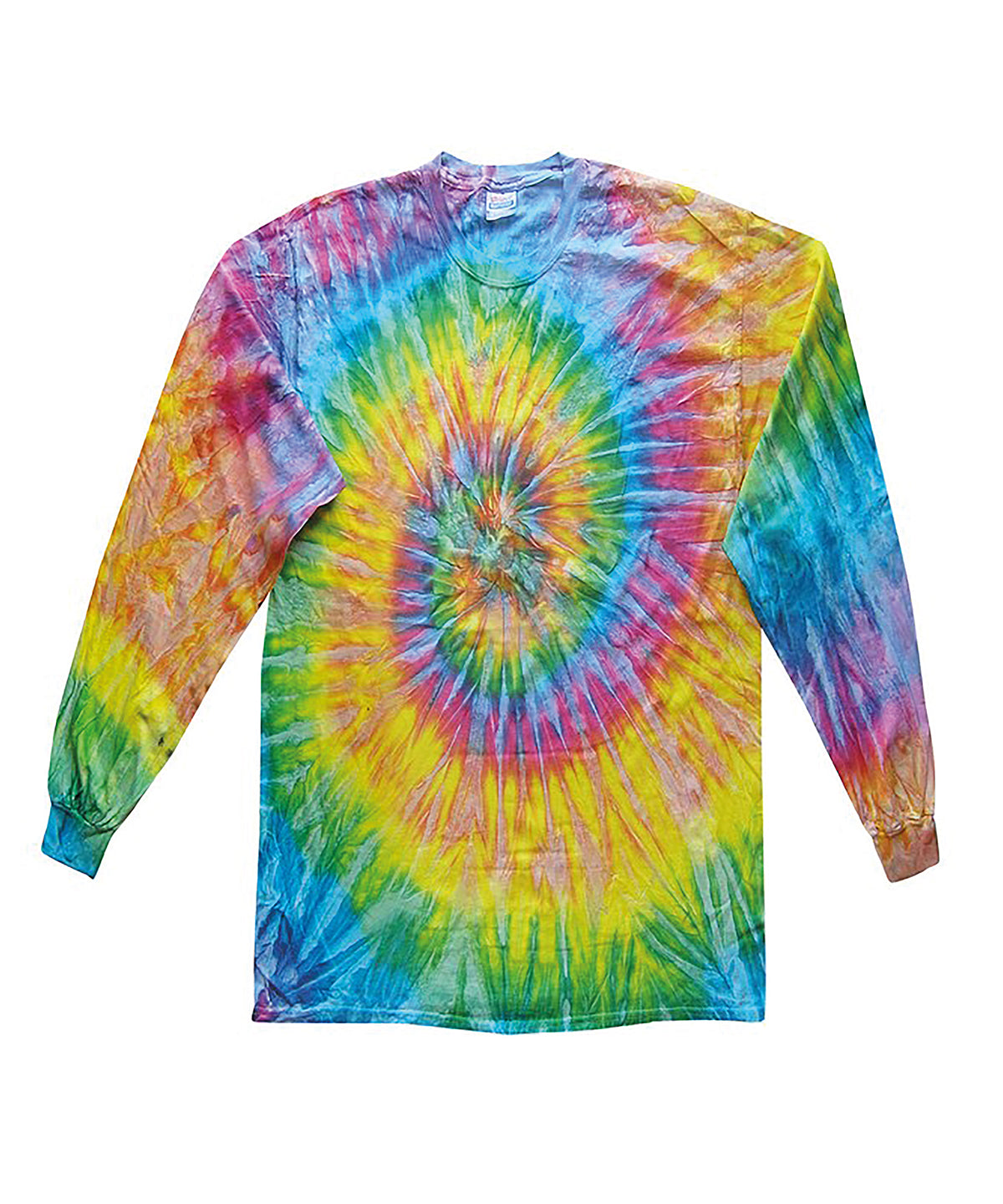 Saturn - Long sleeve tie-dye T - GarmentEmbroidery
