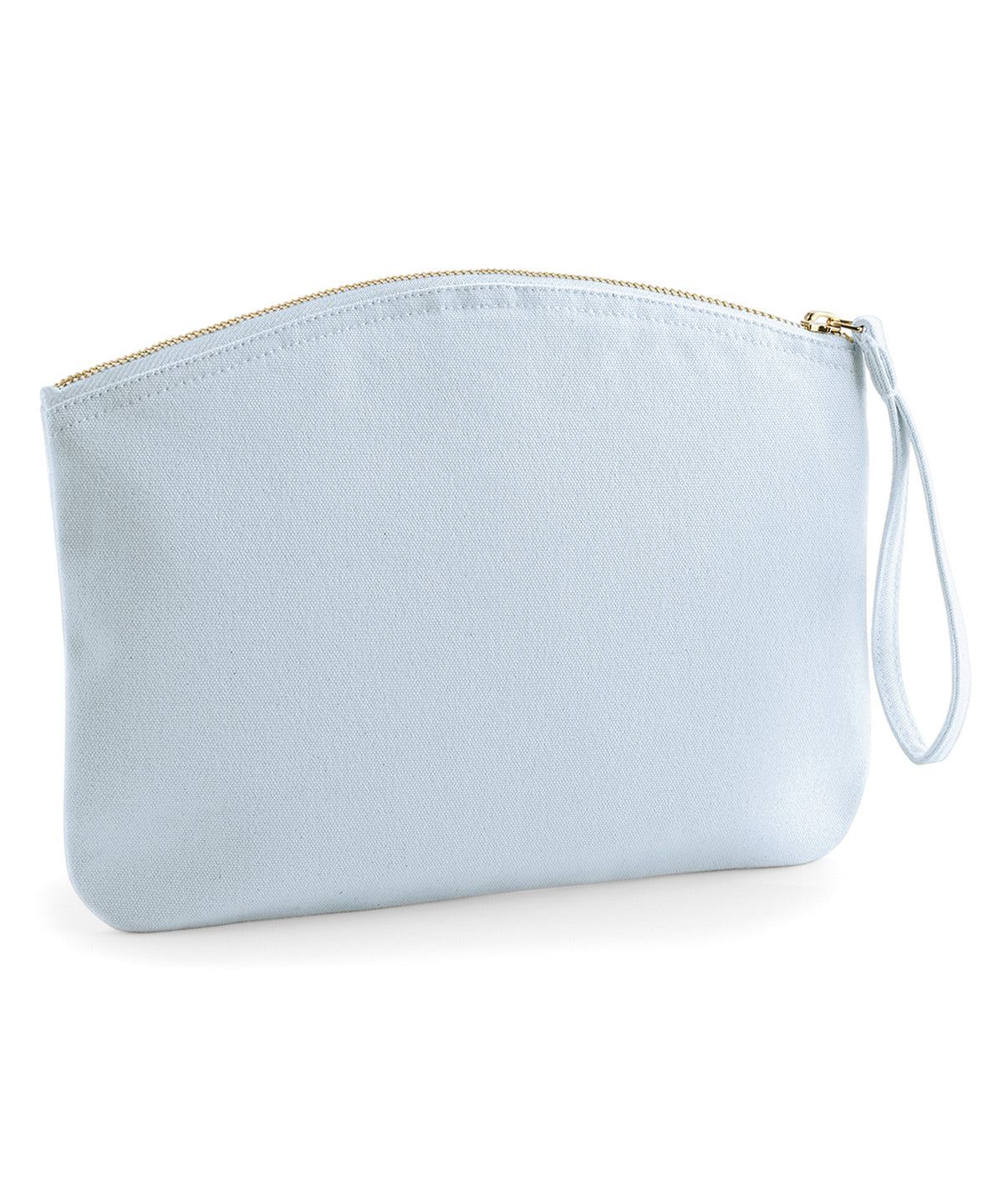 Pastel Blue - EarthAware® organic spring wristlet - GarmentEmbroidery
