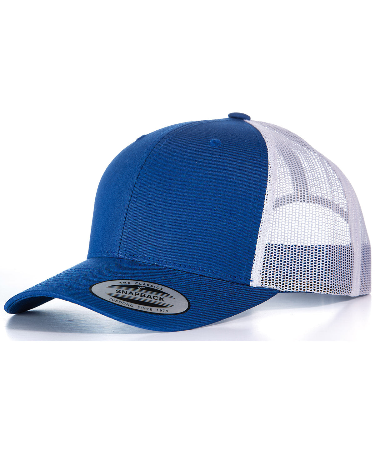 Bright Royal/White - Retro trucker cap (6606) - GarmentEmbroidery