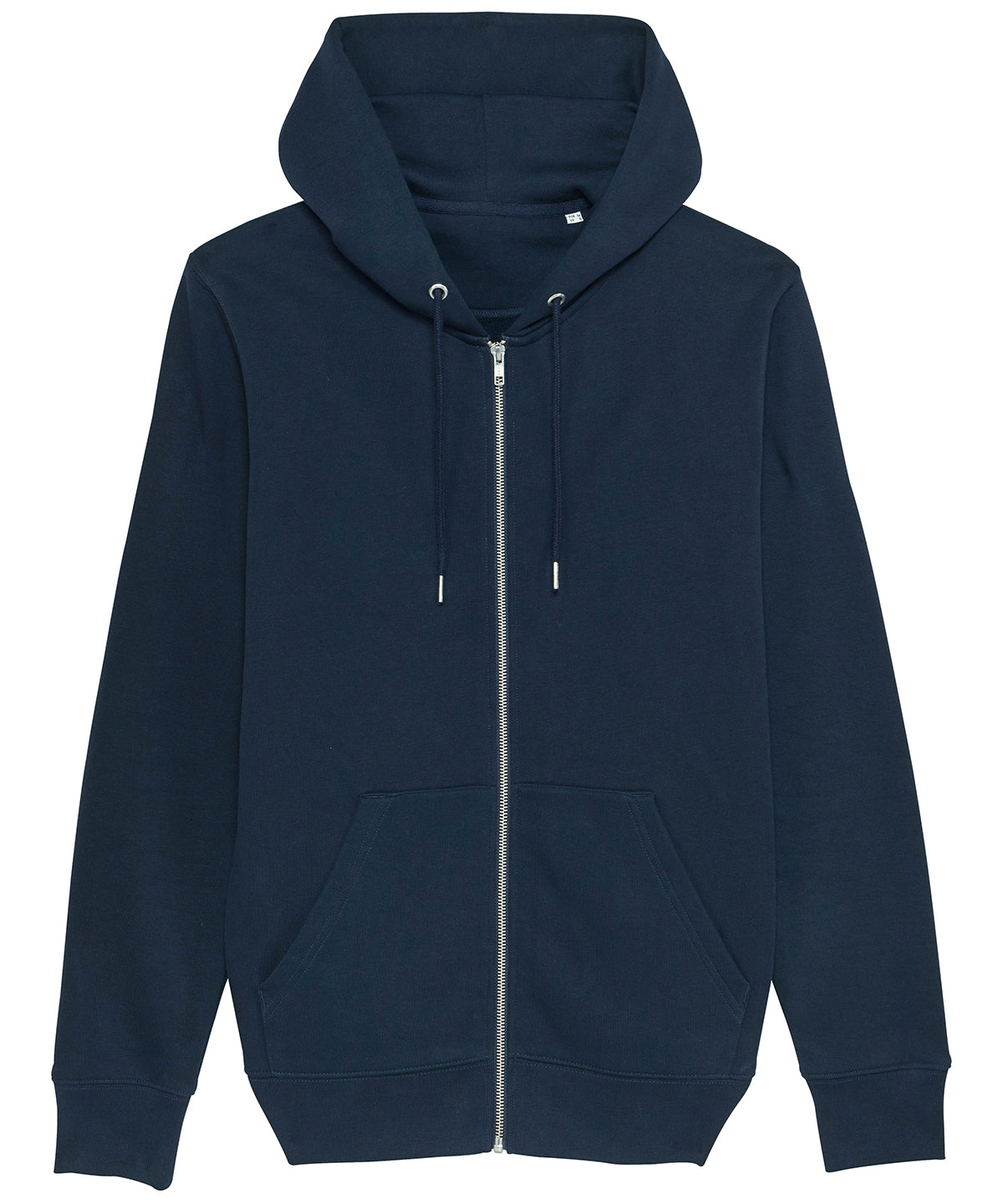 French Navy - Cultivator, unisex iconic zip-thru hoodie sweatshirt (STSM566) - GarmentEmbroidery