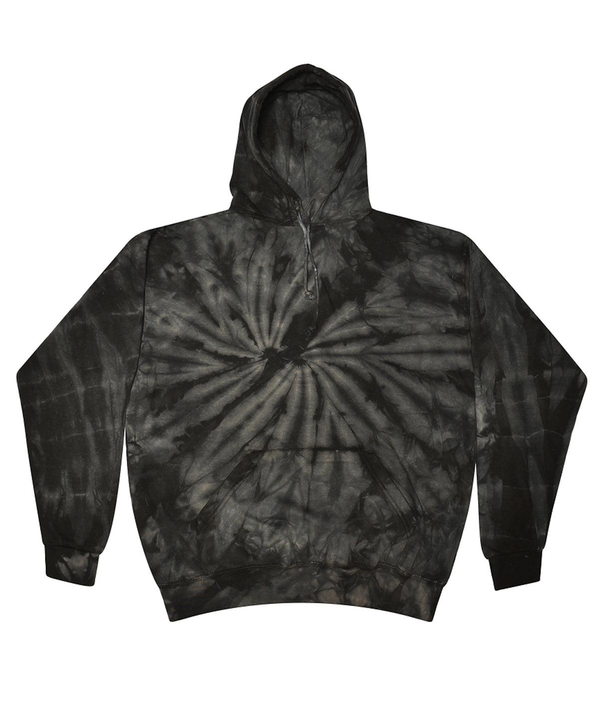 Spider Black - Rainbow tie-dye hoodie - GarmentEmbroidery