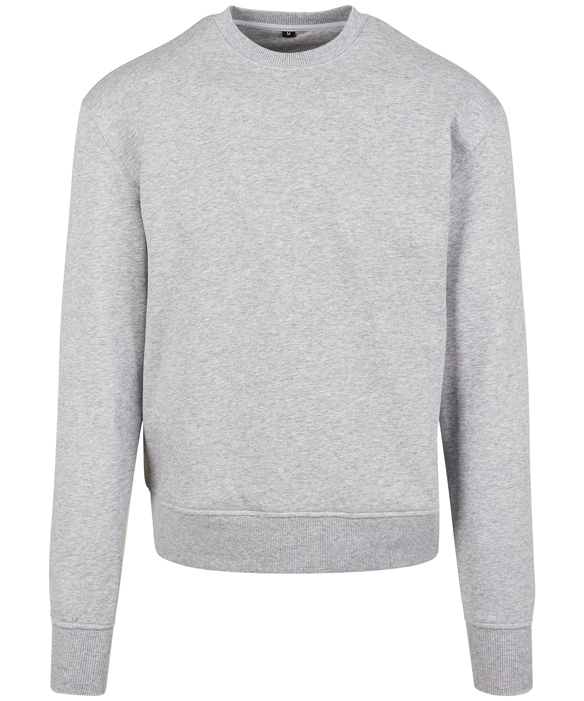Heather Grey - Premium oversize crew neck - GarmentEmbroidery