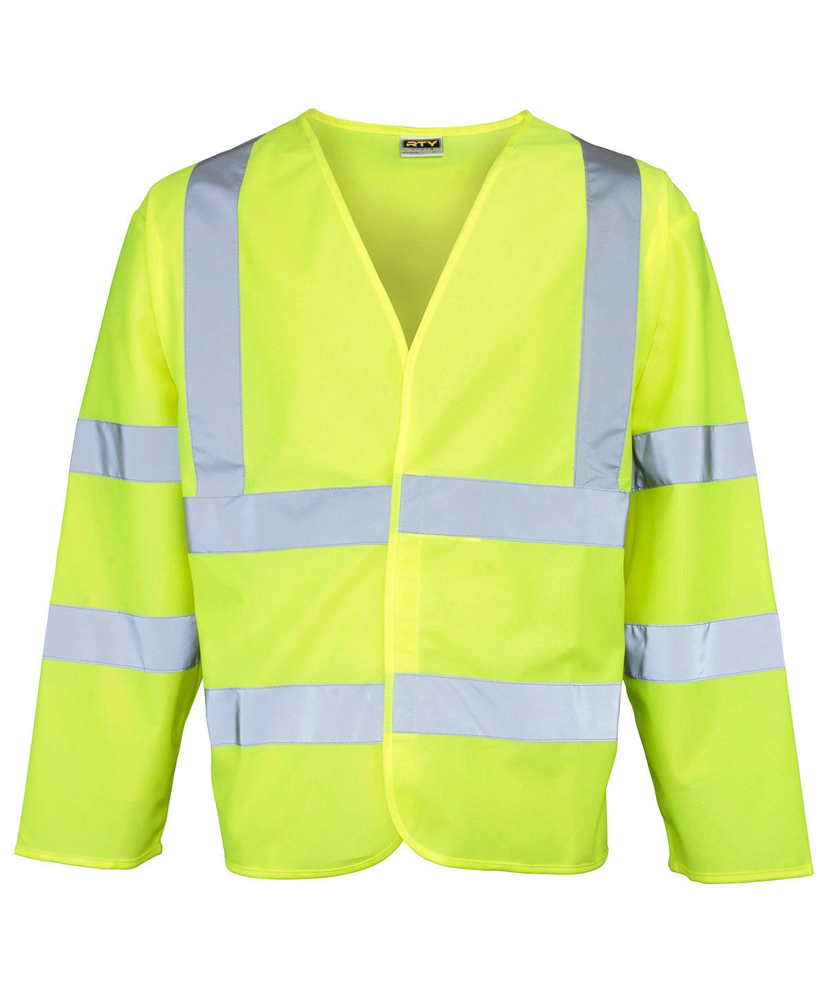 High visibility motorway coat