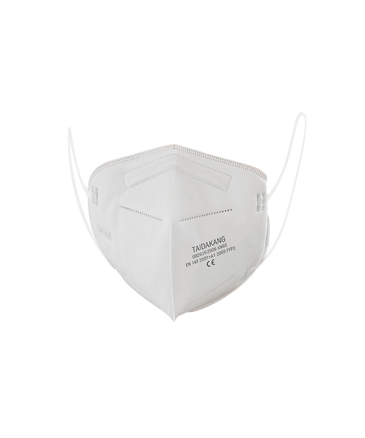 White - (Non-PPE) 4-Ply Respirator mask (pack of 50) - GarmentEmbroidery