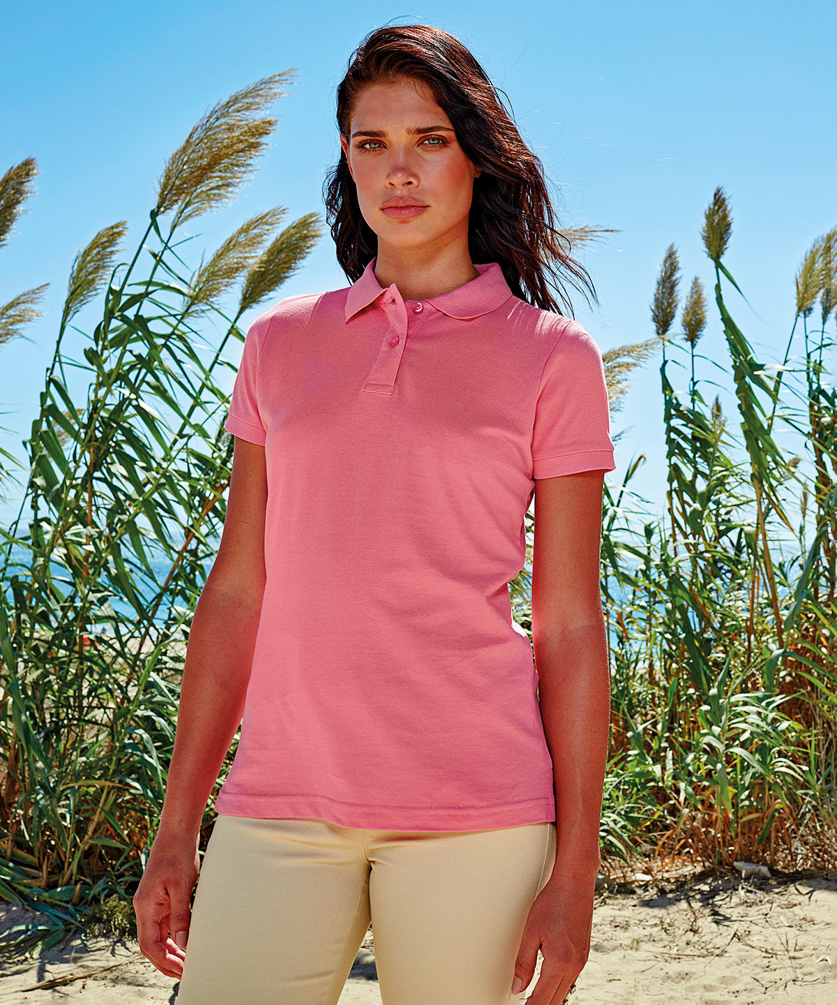 Cornflower - Women's polo - GarmentEmbroidery