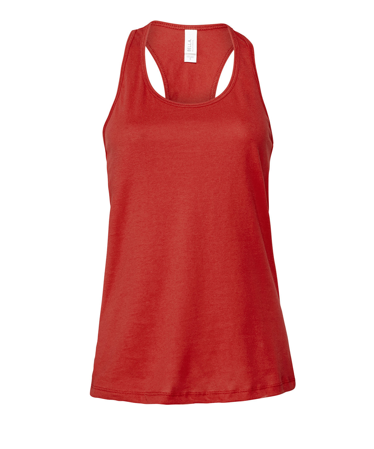 Red - Women's Jersey racer back tank - GarmentEmbroidery