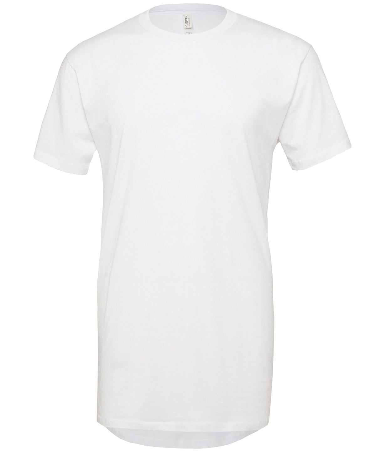 White - Unisex long body urban t-shirt - GarmentEmbroidery