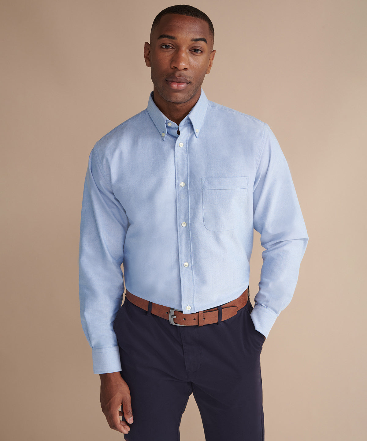 Long sleeve classic Oxford shirt