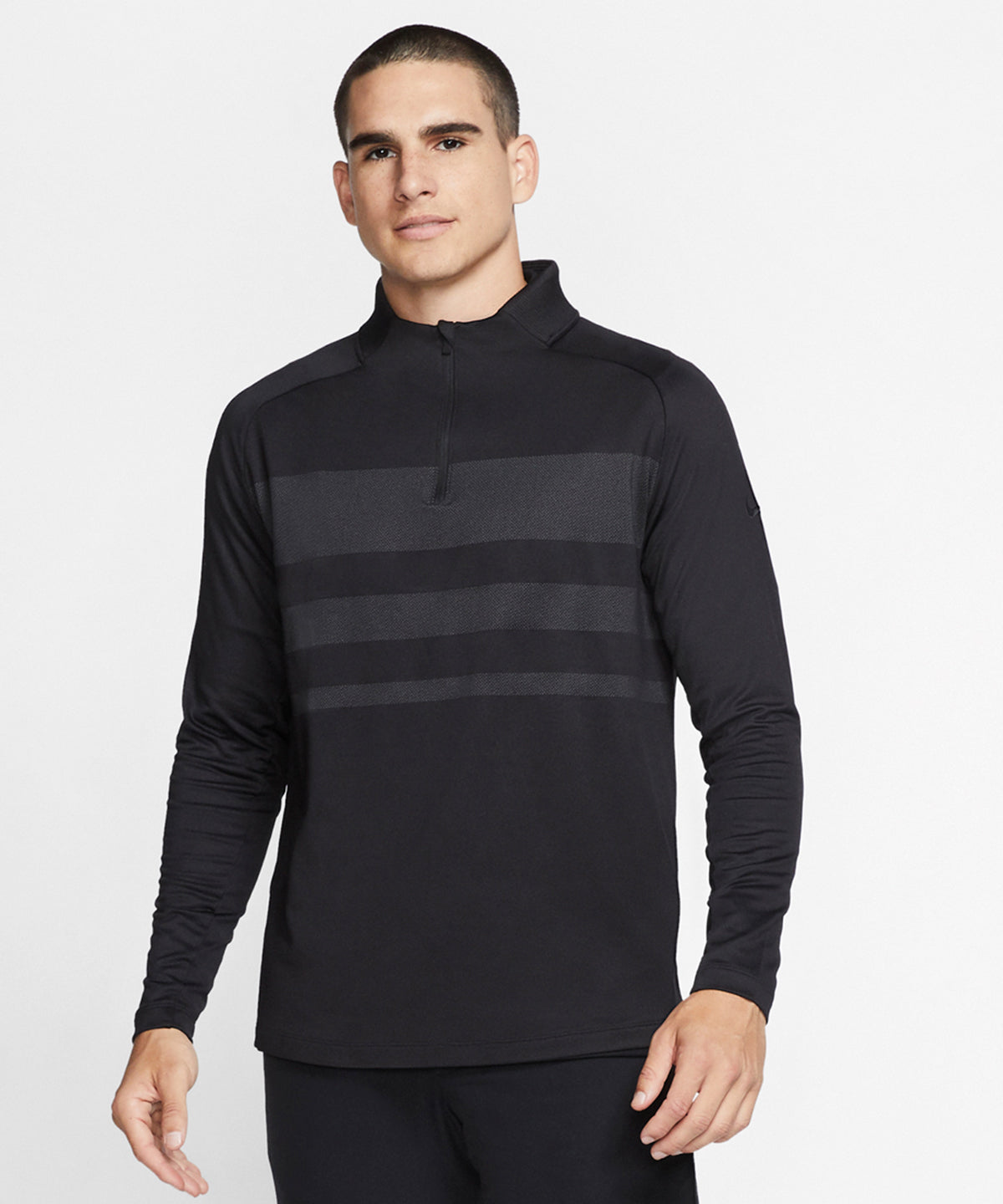 Obsidian Blue/Diffused Blue - Nike dry vapor top half zip - GarmentEmbroidery