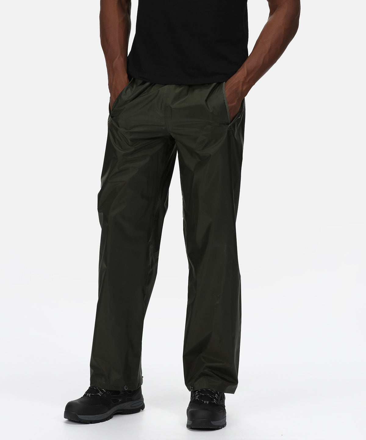 Dark Olive - Pro stormbreak overtrousers - GarmentEmbroidery