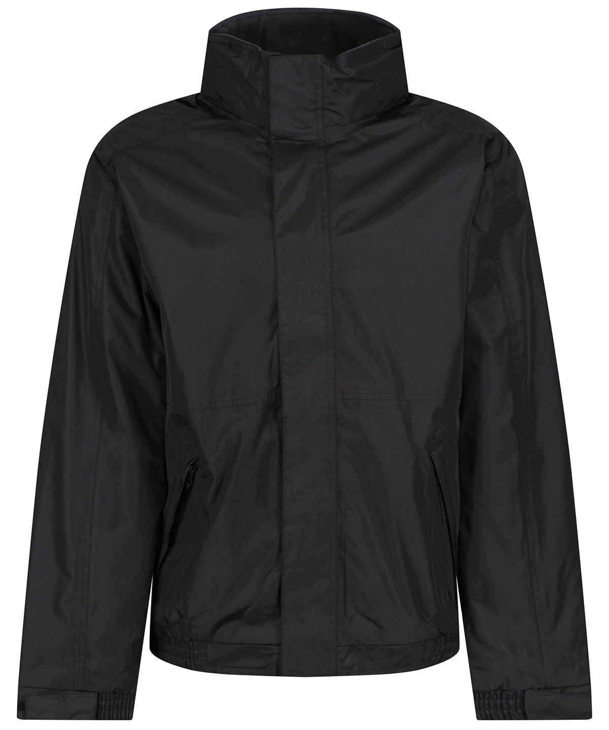 Black/Ash - Eco Dover Jacket - GarmentEmbroidery