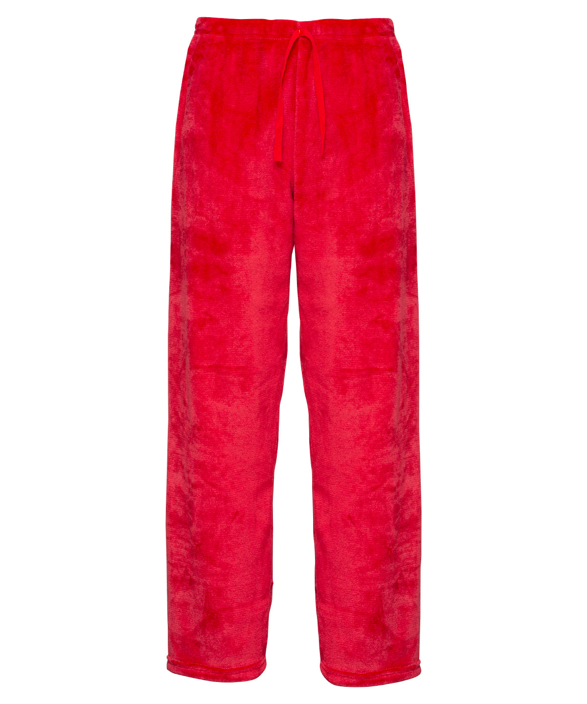 Red - The Ribbon luxury Eskimo-style fleece pants - GarmentEmbroidery