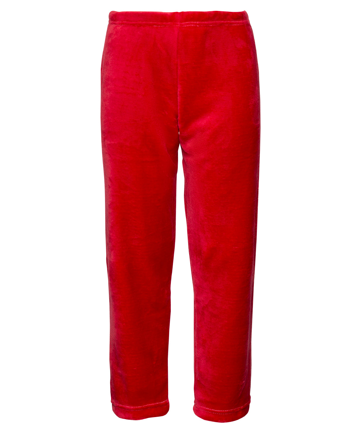 Red - The kids Ribbon luxury Eskimo-style fleece pants - GarmentEmbroidery