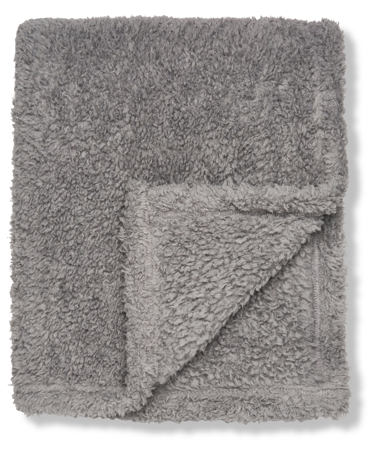 Grey - The Ribbon teddy bear fabric throw - GarmentEmbroidery