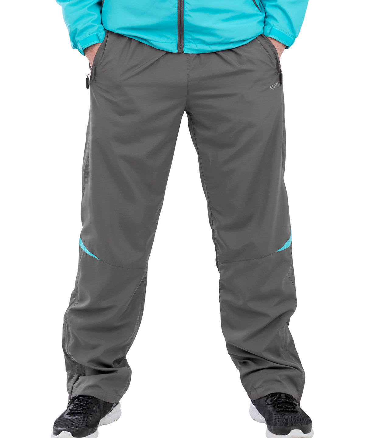 White/Red - Spiro micro-lite team pants - GarmentEmbroidery