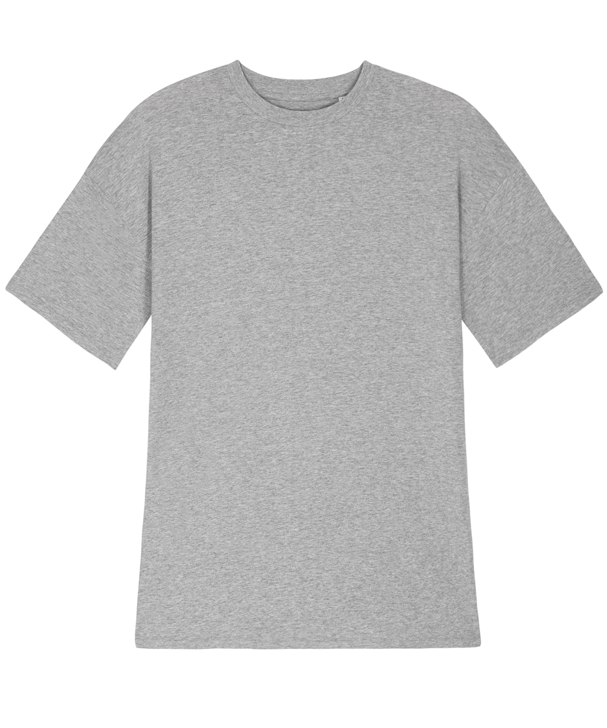 Heather Grey - Stella Twister, the women's oversized t-shirt dress (STDW141) - GarmentEmbroidery