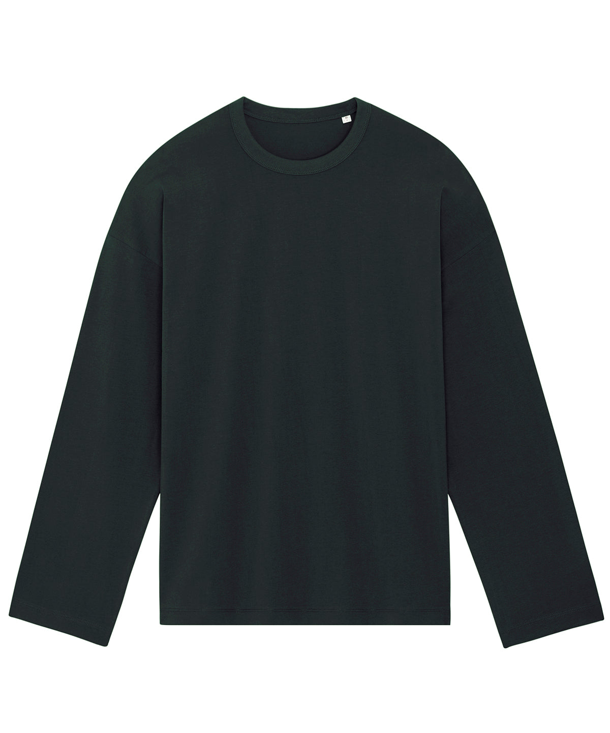 Black - Triber oversized long sleeve t-shirt (STTU790) - GarmentEmbroidery