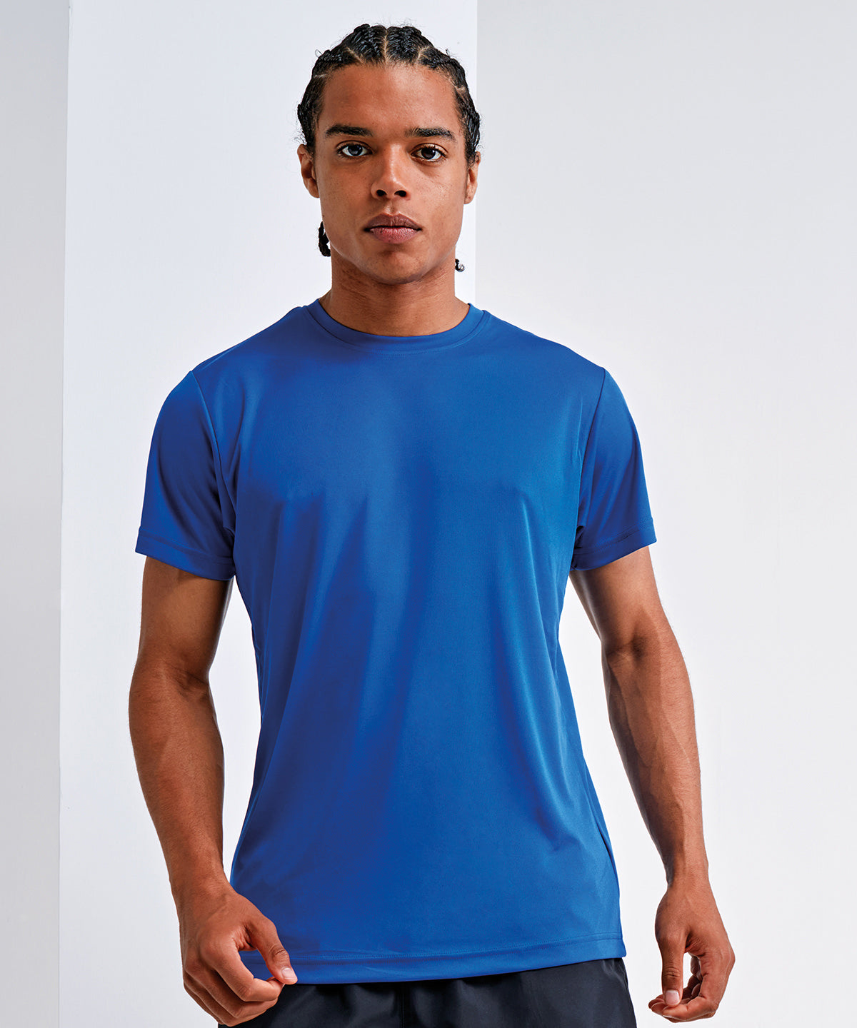 Purple/Black Melange - TriDri® performance t-shirt - GarmentEmbroidery