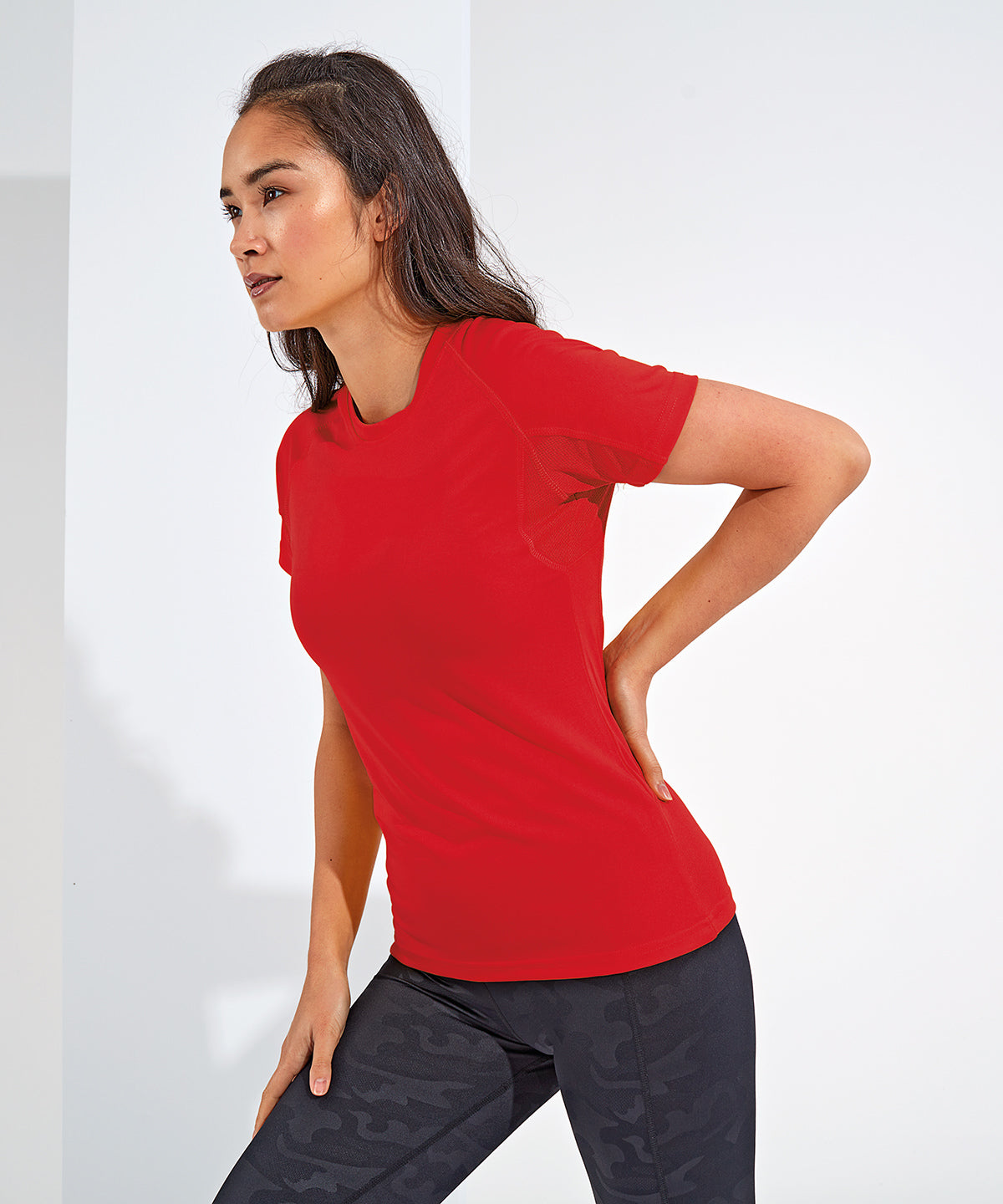 Sapphire - Women's TriDri® panelled tech tee - GarmentEmbroidery